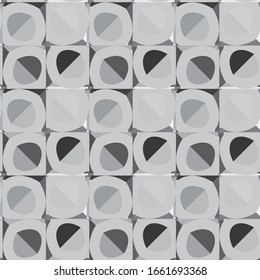 Seamless vector pattern. Background texture in geometric ornamental style.