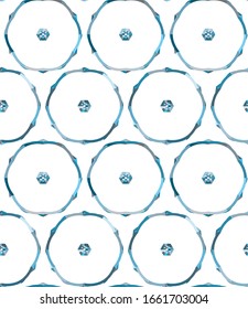 Seamless vector pattern. Background texture in geometric ornamental style.