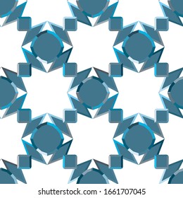 Seamless vector pattern. Background texture in geometric ornamental style.