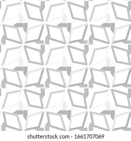 Seamless vector pattern. Background texture in geometric ornamental style.