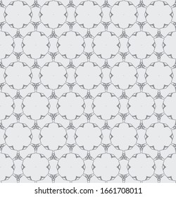 Seamless vector pattern. Background texture in geometric ornamental style.