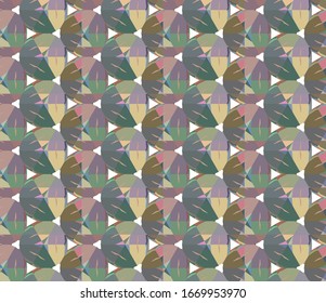 Seamless vector pattern. Background texture in geometric ornamental style.