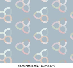 Seamless vector pattern. Background texture in geometric ornamental style.
