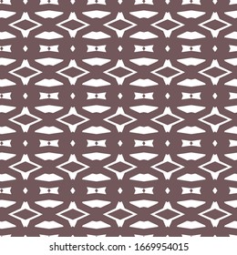 Seamless vector pattern. Background texture in geometric ornamental style.