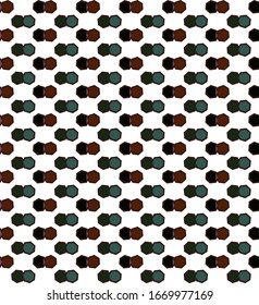 Seamless vector pattern. Background texture in geometric ornamental style.