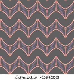 Seamless vector pattern. Background texture in geometric ornamental style.