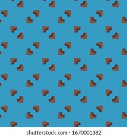 Seamless vector pattern. Background texture in geometric ornamental style.
