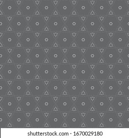 Seamless vector pattern. Background texture in geometric ornamental style.