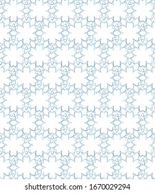Seamless vector pattern. Background texture in geometric ornamental style.