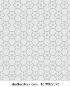 Seamless vector pattern. Background texture in geometric ornamental style.