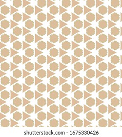Seamless vector pattern. Background texture in geometric ornamental style.