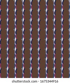 Seamless vector pattern. Background texture in geometric ornamental style.