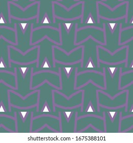 Seamless vector pattern. Background texture in geometric ornamental style.