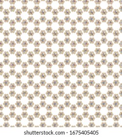 Seamless vector pattern. Background texture in geometric ornamental style.