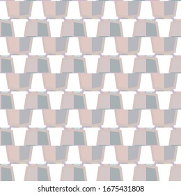 Seamless vector pattern. Background texture in geometric ornamental style.