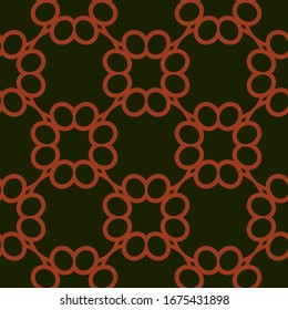 Seamless vector pattern. Background texture in geometric ornamental style.