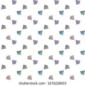Seamless vector pattern. Background texture in geometric ornamental style.
