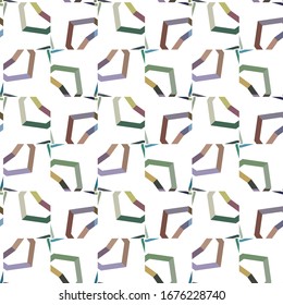 Seamless vector pattern. Background texture in geometric ornamental style.