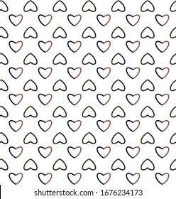 Seamless vector pattern. Background texture in geometric ornamental style.