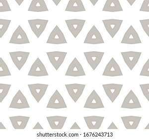 Seamless vector pattern. Background texture in geometric ornamental style.
