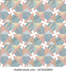 Seamless vector pattern. Background texture in geometric ornamental style.