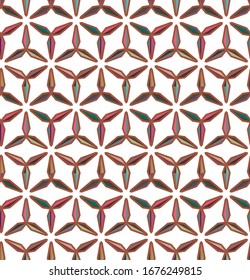 Seamless vector pattern. Background texture in geometric ornamental style.