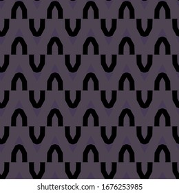 Seamless vector pattern. Background texture in geometric ornamental style.