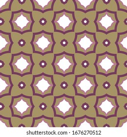 Seamless vector pattern. Background texture in geometric ornamental style.