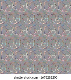 Seamless vector pattern. Background texture in geometric ornamental style.