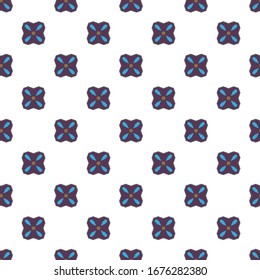 Seamless vector pattern. Background texture in geometric ornamental style.