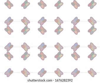 Seamless vector pattern. Background texture in geometric ornamental style.