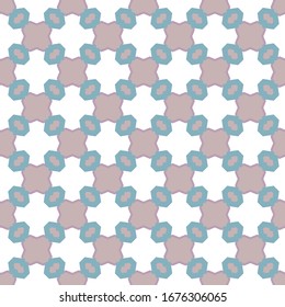 Seamless vector pattern. Background texture in geometric ornamental style.