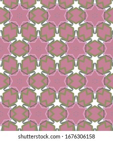 Seamless vector pattern. Background texture in geometric ornamental style.