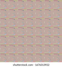 Seamless vector pattern. Background texture in geometric ornamental style.