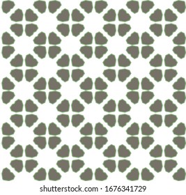 Seamless vector pattern. Background texture in geometric ornamental style.