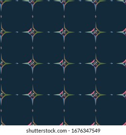 Seamless vector pattern. Background texture in geometric ornamental style.