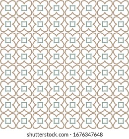 Seamless vector pattern. Background texture in geometric ornamental style.