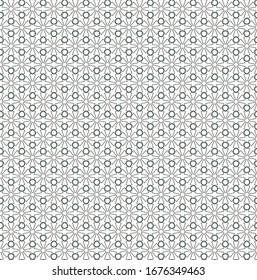 Seamless vector pattern. Background texture in geometric ornamental style.