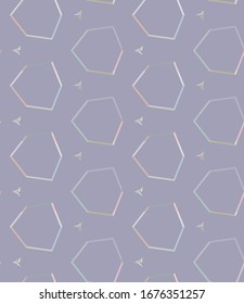 Seamless vector pattern. Background texture in geometric ornamental style.