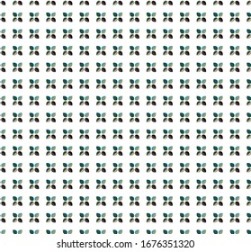Seamless vector pattern. Background texture in geometric ornamental style.
