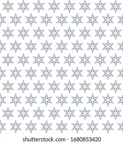 Seamless vector pattern. Background texture in geometric ornamental style.
