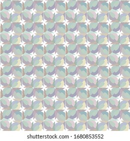 Seamless vector pattern. Background texture in geometric ornamental style.