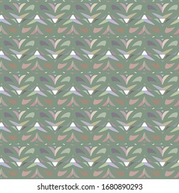Seamless vector pattern. Background texture in geometric ornamental style.