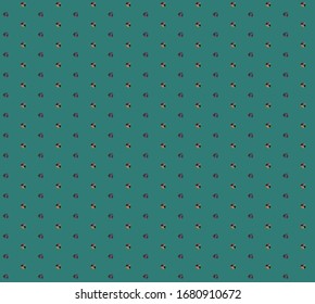 Seamless vector pattern. Background texture in geometric ornamental style.