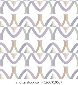 Seamless vector pattern. Background texture in geometric ornamental style.
