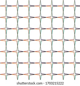 Seamless vector pattern. Background texture in geometric ornamental style.