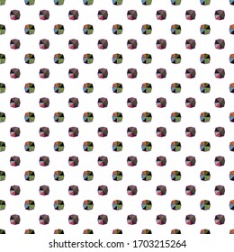 Seamless vector pattern. Background texture in geometric ornamental style.