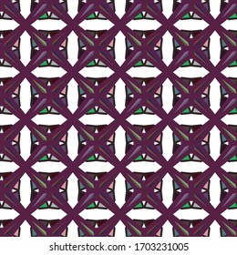 Seamless vector pattern. Background texture in geometric ornamental style.