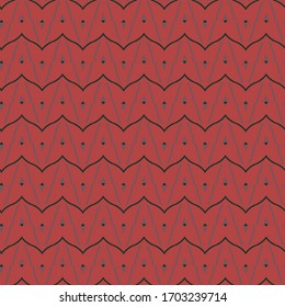 Seamless vector pattern. Background texture in geometric ornamental style.