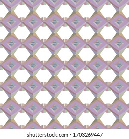 Seamless vector pattern. Background texture in geometric ornamental style.